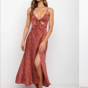 Petal & Pup -Bethan Dress in Red